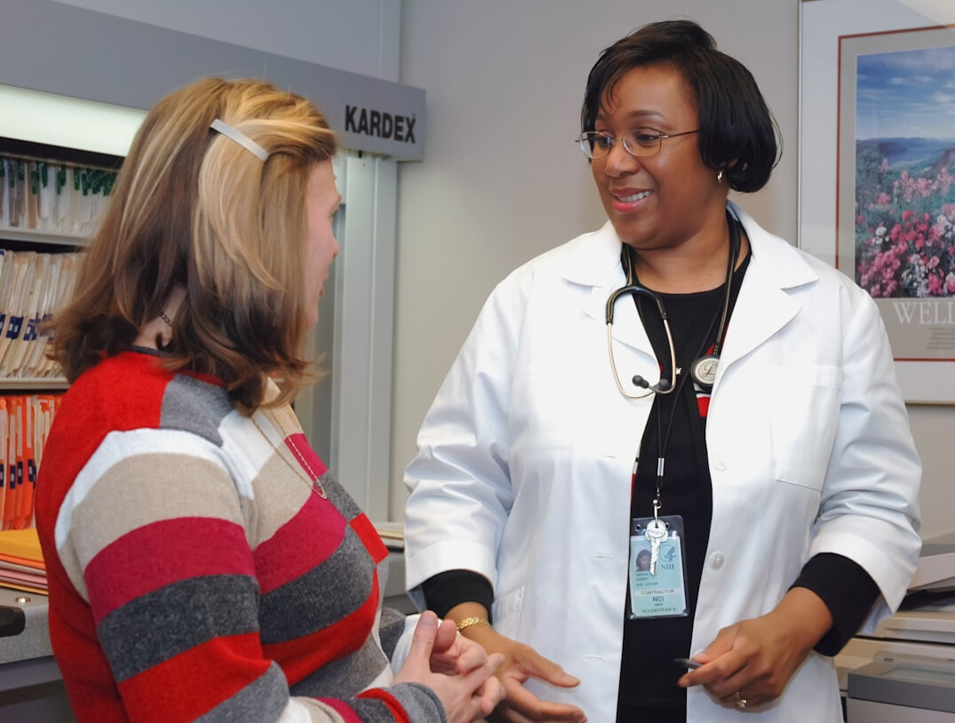 doctor patient discussion